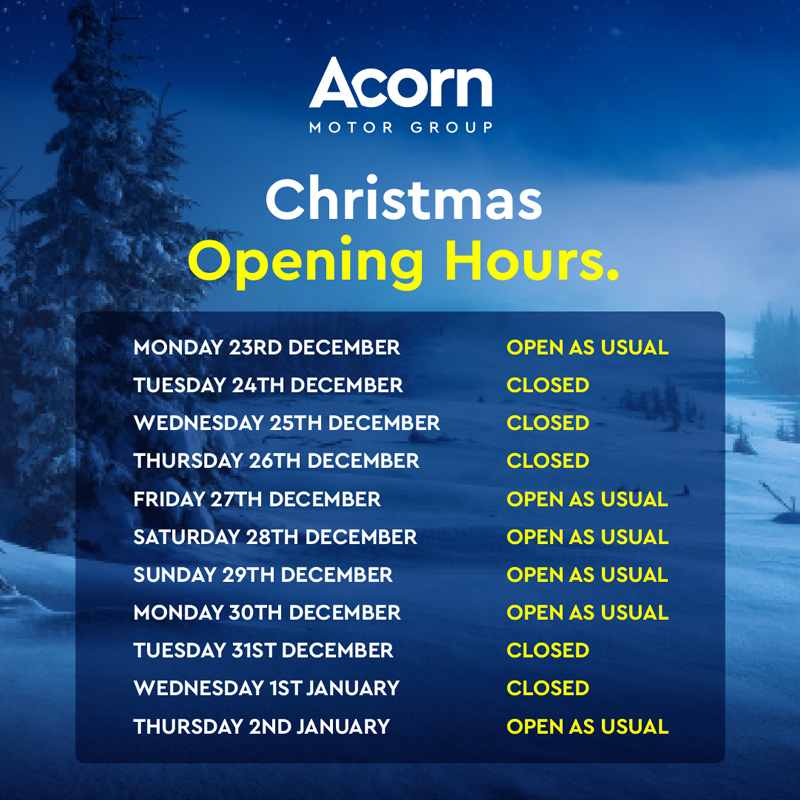 Christmas Opening Hours