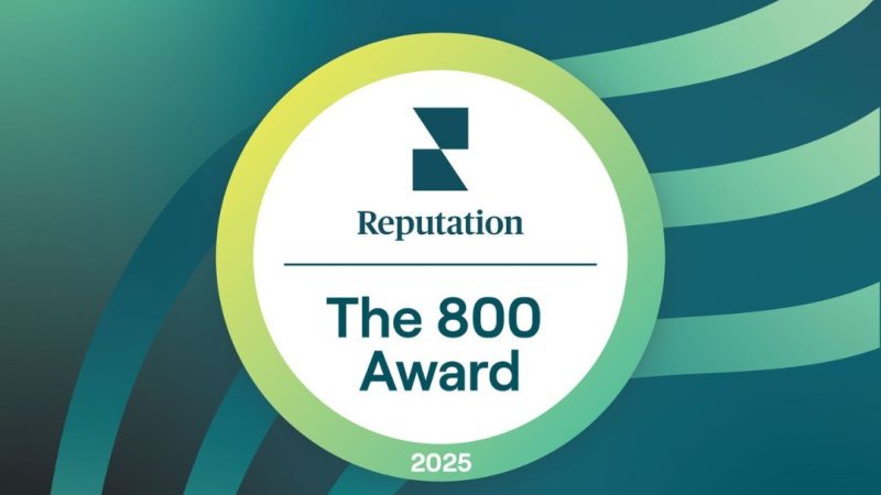 Acorn are in the Reputation 800 Club!